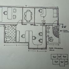Mi Proyecto del curso: Introducción al dibujo arquitectónico a mano alzada. Een project van Architectuur y  Architecturale illustratie van Gabriela Rodríguez Díaz - 09.01.2022