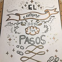 Mi Proyecto del curso: Dibujo y hand lettering creativo para principiantes. Een project van Traditionele illustratie,  Belettering,  Tekening,  H y lettering van Patricia Munzi - 09.01.2022