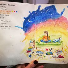 My project in Exploratory Sketchbook: Find Your Drawing Style course. Traditional illustration, Sketching, Creativit, Drawing, Watercolor Painting, Sketchbook, and Gouache Painting project by Irene - 01.09.2022