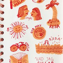 My project in Illustrated Life Journal: A Daily Mindful Practice course. Fine Arts, Sketching, Creativit, Drawing, and Sketchbook project by Eva Lundberg - 01.10.2022