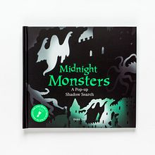 Midnight Monsters: A pop-up shadow search. Design, Traditional illustration, and Paper Craft project by Helen Friel - 01.10.2022
