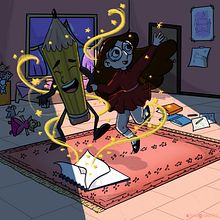 Il mio progetto del corso: Creazione di personaggi per racconti per bambini con Procreate Ein Projekt aus dem Bereich Traditionelle Illustration, Design von Figuren, Digitale Illustration, Kinderillustration und Digitale Zeichnung von silvia guastini - 10.01.2022