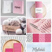 Lana Molona / Branding – Diseño Gráfico Ein Projekt aus dem Bereich Br, ing und Identität und Grafikdesign von Ximena Hernandez Freccero - 10.01.2022