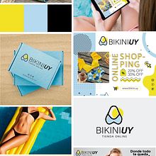 BikiniUy / Branding – Diseño Gráfico Ein Projekt aus dem Bereich Br, ing und Identität, Grafikdesign, Markenstrategie und Logodesign von Ximena Hernandez Freccero - 10.01.2022
