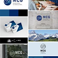 MCG ASSESSORS & CONSULTORS / Branding Ein Projekt aus dem Bereich Design, Br, ing und Identität, Grafikdesign, Logodesign und Markenstrategie von Ximena Hernandez Freccero - 10.01.2022