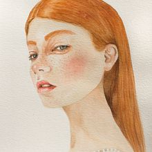 Il mio progetto del corso: Ritratto ad acquerello a partire da una fotografia. Traditional illustration, Watercolor Painting, and Portrait Drawing project by Adriana De Carne - 12.05.2021