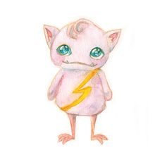  Mischievous Monster. Traditional illustration, Character Design, and Children's Illustration project by Saga - 01.10.2022