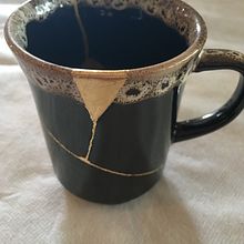 Meu projeto do curso: Introdução ao kintsugi: restaure suas cerâmicas com ouro. Arts, Crafts, Fine Arts, Ceramics, and DIY project by carolinagazzinelli - 01.09.2022
