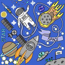 Space. Un progetto di Disegno digitale di keysdrawings84 - 10.01.2022