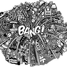 Doodle Explosion. Un progetto di Disegno digitale di keysdrawings84 - 10.01.2022