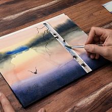 My project in Atmospheric Landscapes in Watercolor  course. Fine Arts, Painting, and Watercolor Painting project by Christian Koivumaa - 01.10.2022