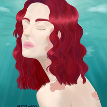Mi Proyecto del curso: Iluminación y color para retratos digitales en Photoshop . Un projet de Illustration traditionnelle, Illustration numérique , et Peinture numérique de Melisa Chen - 09.01.2022