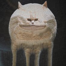 Cat Portraiture 2021 / 2022. Traditional illustration, Fine Arts, and Collage project by Lola Dupre - 01.10.2022