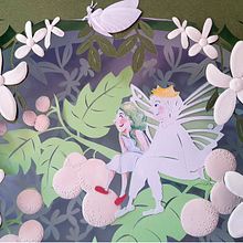 Mi Proyecto del curso: Pulgarcita. Un proyecto de Ilustración tradicional, Artesanía, Diseño editorial, Papercraft, Stor, telling, Encuadernación, Ilustración infantil y DIY de Maria Villarreal - 15.01.2022