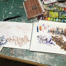 My project in Illustrating Nature: A Creative Exploration course. Un progetto di Illustrazione tradizionale, Pittura, Disegno, Pittura ad acquerello, Illustrazione con inchiostro e Illustrazione naturalistica di Patti W - 10.01.2022