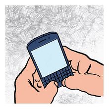 RIP Blackberry Final Project Animated Illustration course. Digital Illustration, and Animation project by Dietrich Adonis (Ordoñez) - 01.07.2022