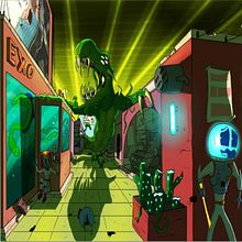 Mi Proyecto del curso: Concept Art: introducción al diseño de escenarios. Een project van Traditionele illustratie, Film, video en televisie, Animatie, Digitale illustratie, Videogames,  Concept art y Videogame-ontwerp van Gabriel Omar Solórzano Oliva - 09.01.2022