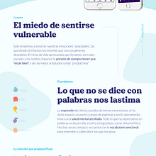 Fluye - App para el reconocimiento de emociones. Ein Projekt aus dem Bereich UX / UI und App-Design von melinamir_dg - 11.01.2022