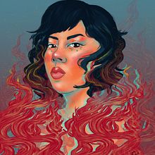 Mi Proyecto del curso: Retratos digitales de fantasía con Photoshop. Traditional illustration, Drawing, Digital Illustration, Portrait Drawing, Digital Drawing, and Digital Painting project by Fue Go - 01.11.2022