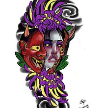 Hahhya flores . Traditional illustration project by DEREKA FREEDOM - 01.11.2022