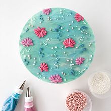 Under the Sea Pattern Cake. Un projet de Design  , et Artisanat de Liz Shim - 11.01.2022