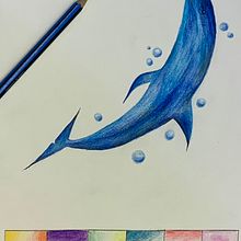 dibuix amb color - 2n trimestre. Traditional illustration project by yaiza tejada carrasco - 01.11.2022