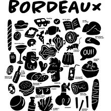 Vacaciones en Bordeaux . Un projet de Illustration traditionnelle, Illustration vectorielle et Illustration numérique de Jaime Hayde - 11.01.2022