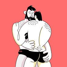 Tienes un problema. Un projet de Illustration traditionnelle, Illustration numérique et Illustration vectorielle de Jaime Hayde - 11.01.2022