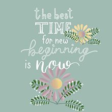 Flower Quote for Domestika . Caligrafia, Instagram, e Lettering digital projeto de amanolibera_ib - 11.01.2022