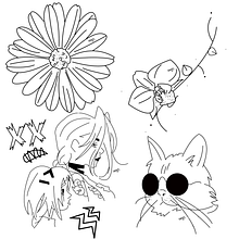 Meu projeto do curso: Como desenhar uma tatuagem. Traditional illustration, and Tattoo Design project by Juliana Benincasa - 01.11.2022