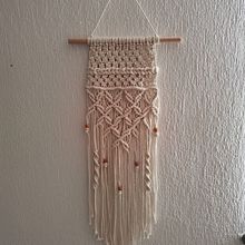 Mi Proyecto del curso: Macramé: nudos básicos y complejos. Accessor, Design, Interior Design, Decoration, Fiber Arts, Macramé, and Textile Design project by qfb_fa_arellano - 01.11.2022