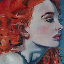 Mi Proyecto del curso: Retratos contemporáneos al óleo. Un proyecto de Ilustración tradicional, Bellas Artes, Pintura y Pintura al óleo de Beatriz Lopez Lopez - 12.01.2022
