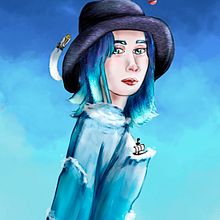 Mi Proyecto del curso: Retratos digitales de fantasía con Photoshop. Traditional illustration, Drawing, Digital Illustration, Portrait Drawing, Digital Drawing, and Digital Painting project by Fabio Mora - 01.11.2022
