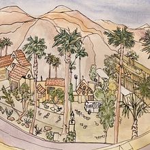 My project in Urban Sketching: Express Your World in a New Perspective course. Traditional illustration, Sketching, Drawing, Watercolor Painting, Architectural Illustration, and Sketchbook project by ayesha_marcinkowski - 01.12.2022
