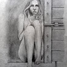 My project in Portrait Sketchbooking: Explore the Human Face course. Een project van  Schetsen,  Tekening,  Portrettekening,  Artistieke tekening y Sketchbook van Paweł - 12.01.2022