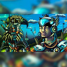 Mi Proyecto del curso: Diseño de personajes para concept art. Traditional illustration, Character Design, Digital Illustration, Video Games, Concept Art, and Game Design project by EXWIN RUPERTO SALAS CÓRDOVA - 01.10.2022