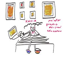 Zdzisław Beksiński. Traditional illustration, Creative Consulting, Lettering, Creativit, Drawing, Portfolio Development, Communication, H, and Lettering project by Katarzyna Roszak - 01.24.2022