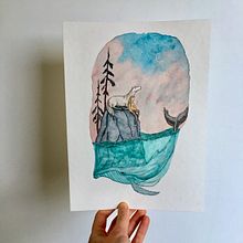 Mi Proyecto del curso: Técnicas de acuarela para ilustraciones de ensueño Ein Projekt aus dem Bereich Traditionelle Illustration, Zeichnung, Aquarellmalerei und Editorial Illustration von Maria Casas - 12.01.2022