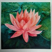 Aquarelle. Een project van Aquarelschilderen y Schilderij van nadia_slama - 12.01.2022