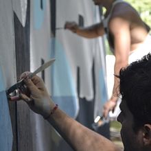 Ecoparque | Mural. Un proyecto de Diseño e Ilustración tradicional de LetterMafia - 13.02.2019