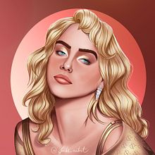 Meu projeto do curso: Retrato de personagens femininas com Procreate. Un progetto di Illustrazione tradizionale, Illustrazione digitale e Disegno digitale di Julia Borges - 12.01.2022