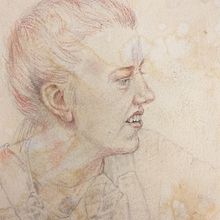 "Renaissance Emily" - My third attempt at the project in Classical Portrait Drawing: The Renaissance Man’s Method course. Fine Arts, Sketching, Drawing, Portrait Drawing, Realistic Drawing, and Artistic Drawing project by Linda Schneider - 12.23.2021
