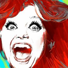 Goldie Hawn. Desenho digital projeto de mrfanuli - 13.01.2022