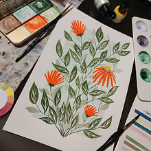 My project in Coloring with Watercolor: Discover Your Chromatic Character course. Traditional illustration, Fine Arts, Painting, Watercolor Painting, and Color Theor project by Marta - 01.14.2022