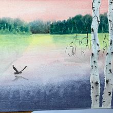 My project in Atmospheric Landscapes in Watercolor  course . Arte plastice, Pictura și Pictură în acuarelă de monica_jarnkvist - 01.13.2022