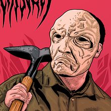 BONECARVER Tribute. Traditional illustration, Character Design, Ink Illustration, Comic, Digital Illustration, Drawing, Digital Drawing, and Music project by Héctor Sánchez Azores - 08.15.2021