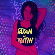 Satan's waitin.... Traditional illustration, Character Design, Digital Illustration, Digital Drawing, and Drawing project by Héctor Sánchez Azores - 02.24.2020