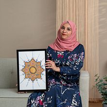 My project in Introduction to Islamic Art: Create Biomorphic Patterns course. Un progetto di Pittura, Pattern design, Disegno, Pittura ad acquerello e Illustrazione con inchiostro di Esra Alhamal - 13.01.2022