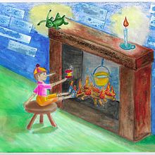 Il mio progetto del corso: Introduzione all’illustrazione infantile. Traditional illustration, Fine Arts, Painting, Pencil Drawing, Drawing, Watercolor Painting, Children's Illustration, and Narrative project by Alessandra Brighetti - 01.13.2022