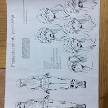 Mi Proyecto del curso: Creación de personajes manga. Un progetto di Illustrazione tradizionale, Character design, Fumetto e Manga di Maria Jose Tafolla Mata - 09.01.2022